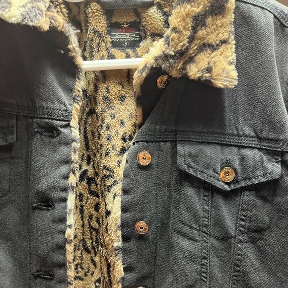 Colin’s Faux Fur Jean Jacket - Picture 3 of 3